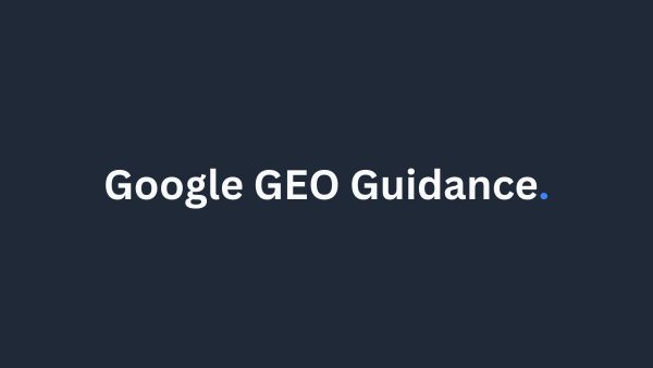 Google GEO and SEO Alignment