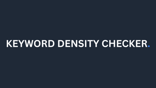 Keyword Density Checker dashboard with semantic phrase analysis