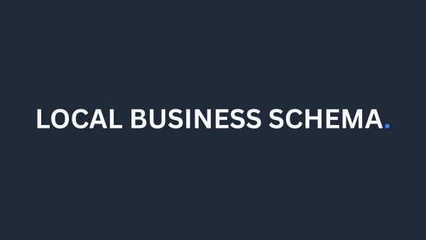 Local Business Schema Generator for Maps and Local SEO