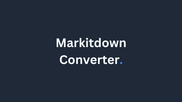 MarkItDown File Converter preview